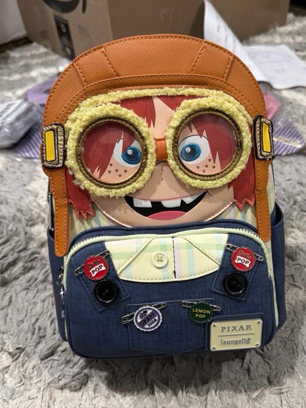 Ellie from up cosplay Loungefly Backpack NWT
